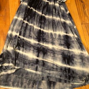 off the shoulder tye dye dress 💙💙